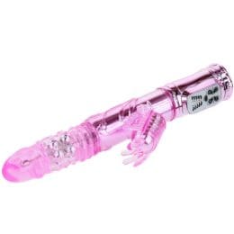 BAILE - RECHARGEABLE VIBRATOR WITH ROTATION AND THROBBING BUTTERF STIMULATOR 2